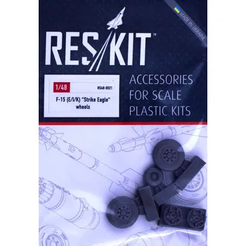 Plastikový model 1/48 M.D. F-15 (E/I/K) 'Strike Eagle' wheels set