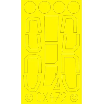 Plastikový model Mask 1/72 OH-1 Ninja (AOSH)