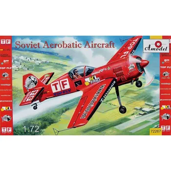 Plastikový model 1/72 Su-26 Soviet Aerobatic Aircraft (new plastic)
