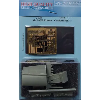 Plastikový model 1/32 Me 163B Komet cockpit set (MENG)