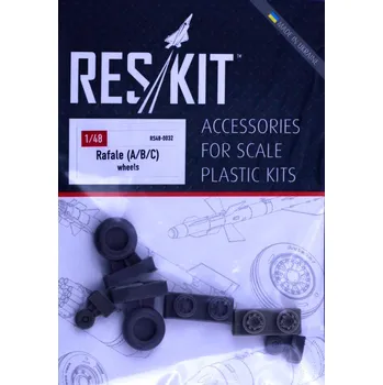 Plastikový model 1/48 Dass.Rafale (A/B/C) wheels set (REV,HOBBYB)