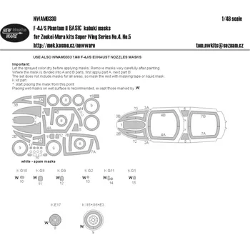 Plastikový model 1/48 Mask F-4J/S Phantom II BASIC (ZOUKEI-MURA)