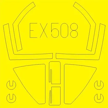 Plastikový model Mask 1/48 Sea Harrier FRS.1 (KIN)