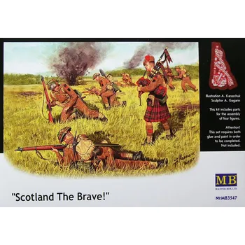 Plastikový model 1/35 Scotland The Brave (4 fig.)