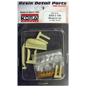 Plastikový model 1/72 AVIA S 199 Weapons set (AML/KP)