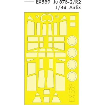 Plastikový model Mask 1/48 Ju 87B-2/R2 (AIRF)