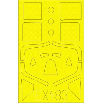 Plastikový model Mask 1/48 Spitfire Mk.VIII (EDU)