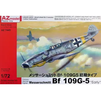 Plastikový model 1/72 Messerschmitt Bf-109G-5 Early (3x camo)