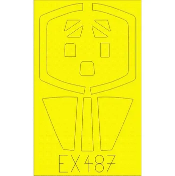 Plastikový model Mask 1/48 Mirage III E (KIN)