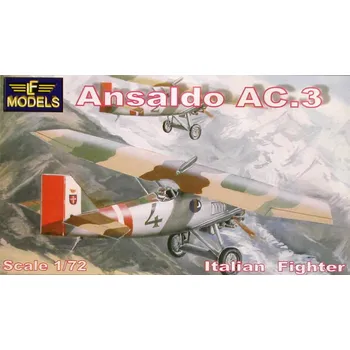 Plastikový model 1/72 Ansaldo AC.3 Italian Fighter