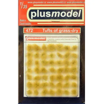 Plastikový model 1/35 Tufts of grass (dry)