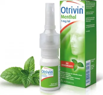 Nosní sprej Novartis Otrivin Menthol 1 mg/ml