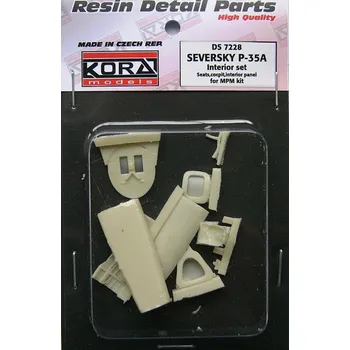 Plastikový model 1/72 Seversky P-35A Interior Set (MPM)