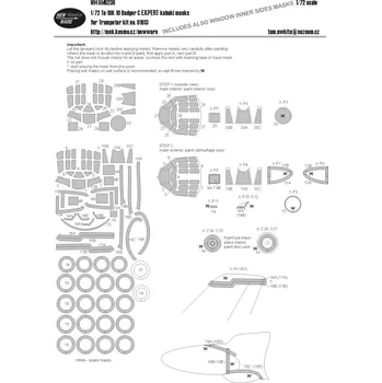 Plastikový model 1/72 Mask Tu-16K-10 Badger C EXPERT (TRUMP 01613)