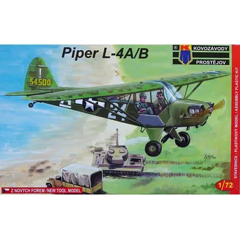 Plastikový model 1/72 Piper L-4A/B - US version (3x camo)
