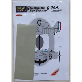 Plastikový model 1/72 Decals Grumman G-36A France (ACAD/HAS)