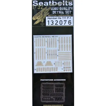 Plastikový model 1/32 Seatbelts Heinkel He 111 P-1