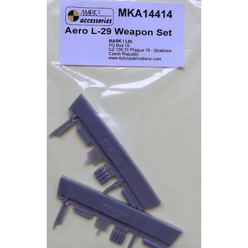 Plastikový model 1/144 Aero L-29 Weapon set