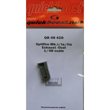 Plastikový model 1/48 Spitfire Mk.I/la/lla exhaust - oval (AIRF)