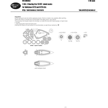Plastikový model 1/48 Mask F-80A,C Shooting Star BASIC (HOBBYB)
