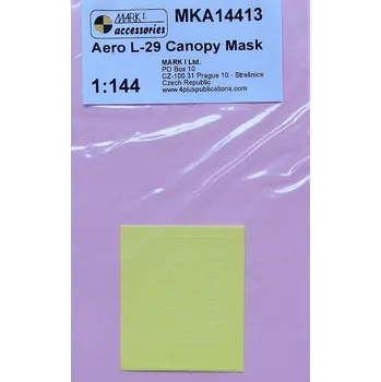 Plastikový model 1/144 Aero L-29 Canopy Mask
