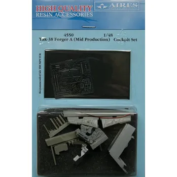 Plastikový model 1/48 Yak-38 Forger cockpit set (TRUMP)