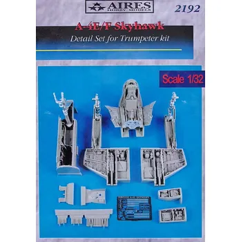 Cizojazyčná kniha 1/32 A-4E/F Skyhawk details set (TRUMP)