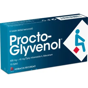 Lék na srdce, cévy a krev Procto-glyvenol 10 čípků