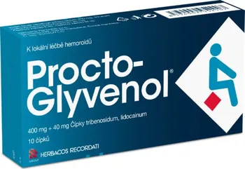Lék na srdce, cévy a krev Procto-glyvenol 10 čípků