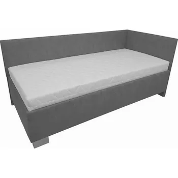 Postel gr Oliver 90 x 200 cm Šedá