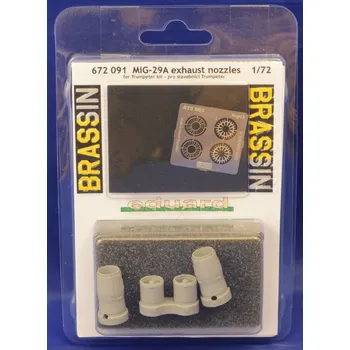 Plastikový model BRASSIN 1/72 MiG-29A exhaust nozzles (TRUMP)
