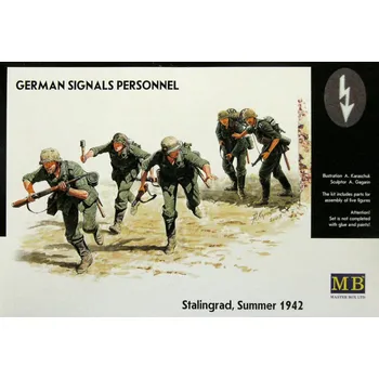 Plastikový model 1/35 German signals personnel (Stalingrad, 1942)