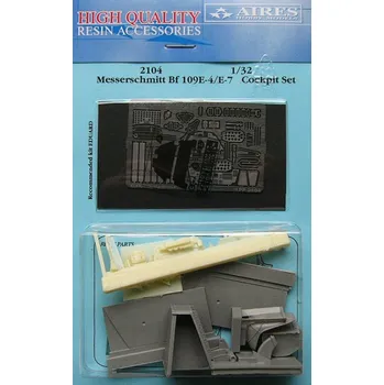 Plastikový model 1/32 Bf 109E-4/E-7 cockpit set (EDU)