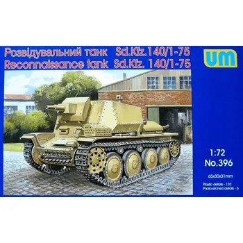Plastikový model 1/72 Reconnaissance tank Sd.Kfz 140/1-75