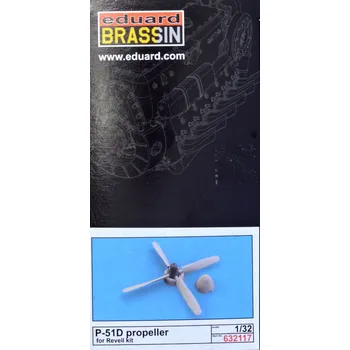 Volný čas BRASSIN 1/32 P-51D propeller (REV)