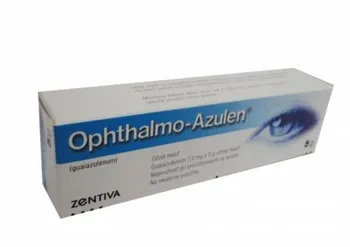 Léky na uši a oči Ophthalmo-Azulen Ung Oph 1x5 gm/7,5 mg