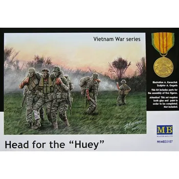 Plastikový model 1/35 Head for the 'Huey' (5 figures)