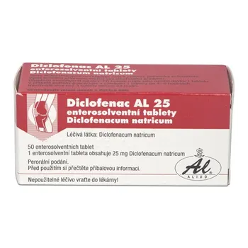 Lék na bolest, zánět a horečku Diclofenac AL 25 mg