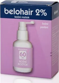 Lék na kožní problémy, vlasy a nehty Belohair 2 %