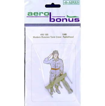 Plastikový model 1/48 Modern Russian Tank Crew - Turrethead