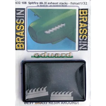 Plastikový model BRASSIN 1/32 Spitfire Mk.IX exh.stack - fishtail