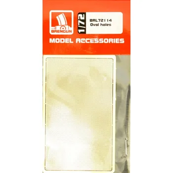 Plastikový model 1/72 Perforated oval holes (PE set)