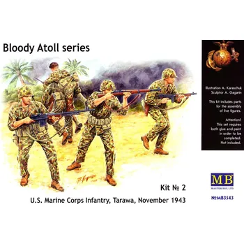 Plastikový model 1/35 US Marine Corps Infantry (November 1943)