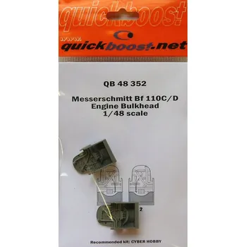 Plastikový model 1/48 Bf 110C/D engine bulkhead (CYBBERH)