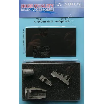 Plastikový model 1/72 A-7D Corsiar II cockpit set (HOBBYB)