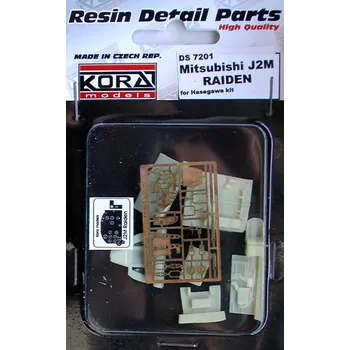 Plastikový model 1/72 Detail Set for Mistubishi J2M RAIDEN (HAS)