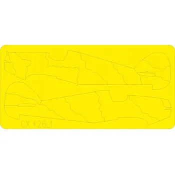 Plastikový model Mask 1/72 Hurricane camo scheme B