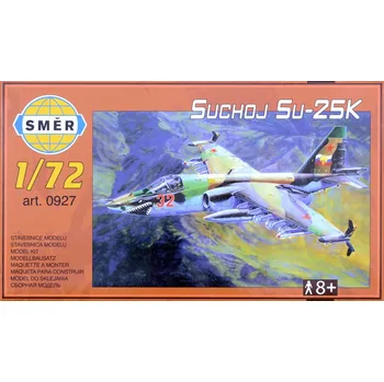 Plastikový model 1/72 Sukhoi Su-25K (3x camo)