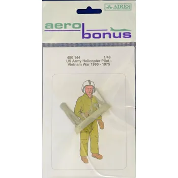 Plastikový model 1/48 US Army Helicopter Pilot (Vietnam 1960-1975)