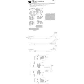 Plastikový model 1/72 Mask Tu-95MS Bear H CAMOUFLAGE (TRUMP 01601)